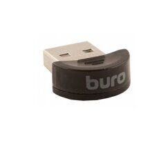 Адаптер Bluetooth USB Buro BU-BT40B Bluetooth 4.0+EDR class 1.5 20м черный